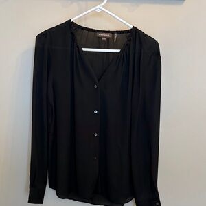 REPEAT Black Blouse 100% Silk